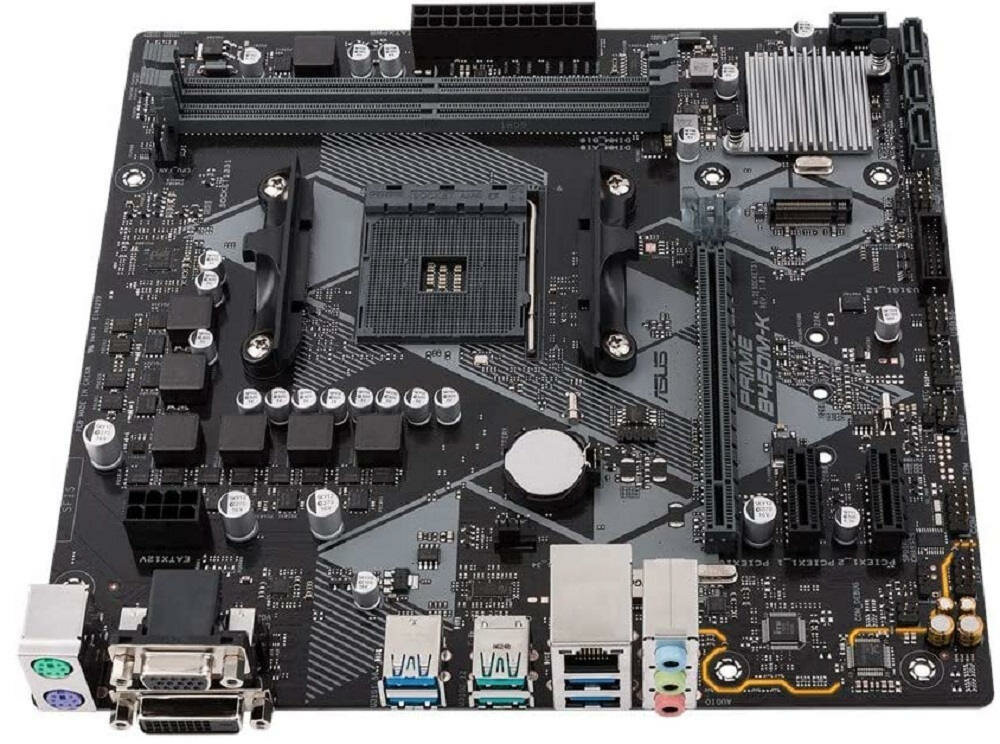 Płyta główna ASUS Prime B450M-K - oswietlenie