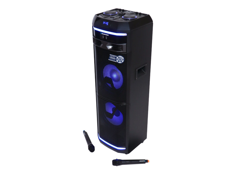 Power audio BLAUPUNKT PS11DB karaoke mobilnosc mikrofony 