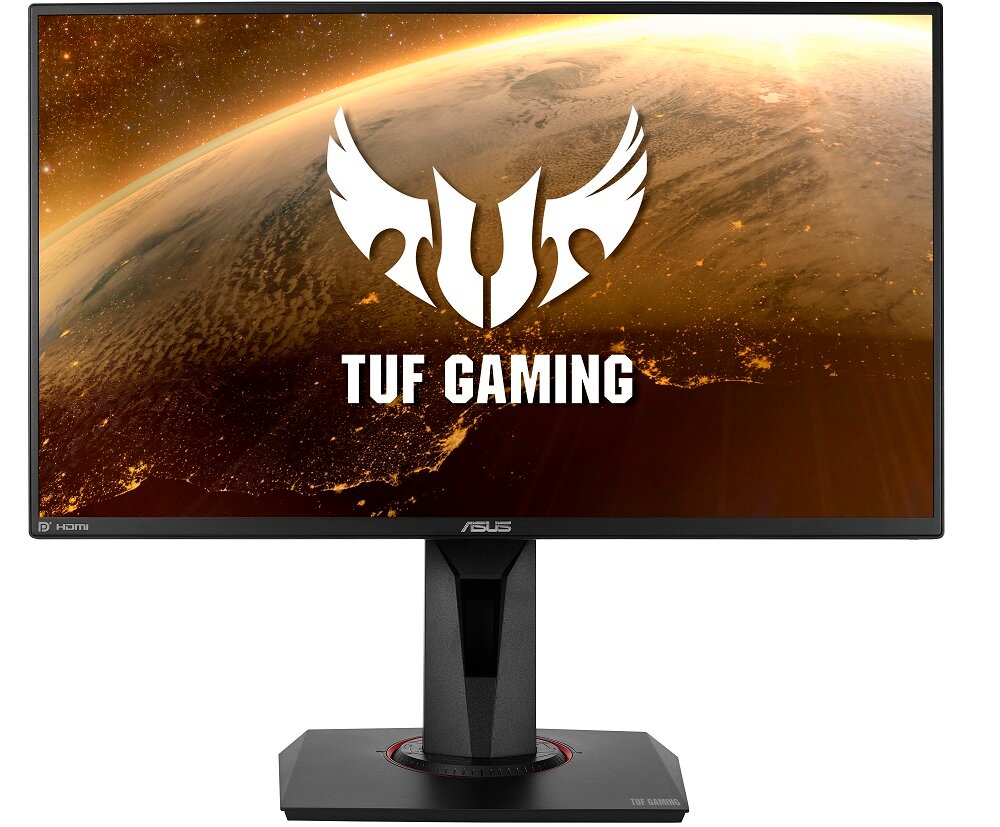 Monitor ASUS TUF Gaming VG259Q - wygląd ogólny błyskawiczny czas reakcji płynność obrazu