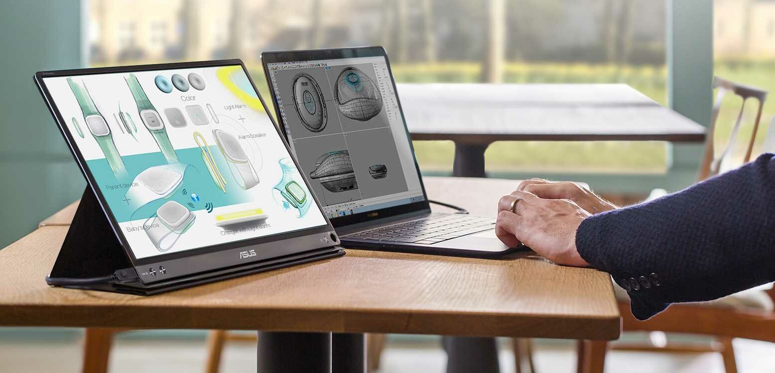 Monitor ASUS MB16ACM - Szeroki kąt oglądania