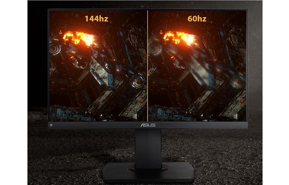 Monitor ASUS Tuf Gaming VG249Q Doskonały dla graczy Posiada ergonomiczną konstrukcję podstawy oferującą duży zakres dostosowania