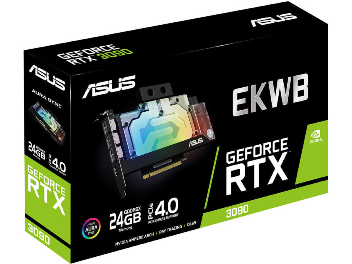 Karta graficzna EKWB ASUS GeForce RTX 3090 24GB zawartosc