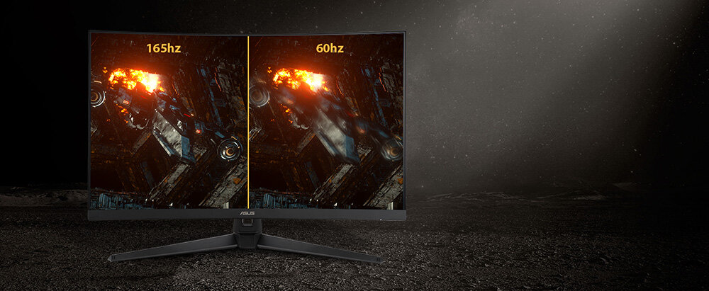 Monitor ASUS TUF Gaming VG32VQ1BR Częstotliwość odświeżania 165 Hz