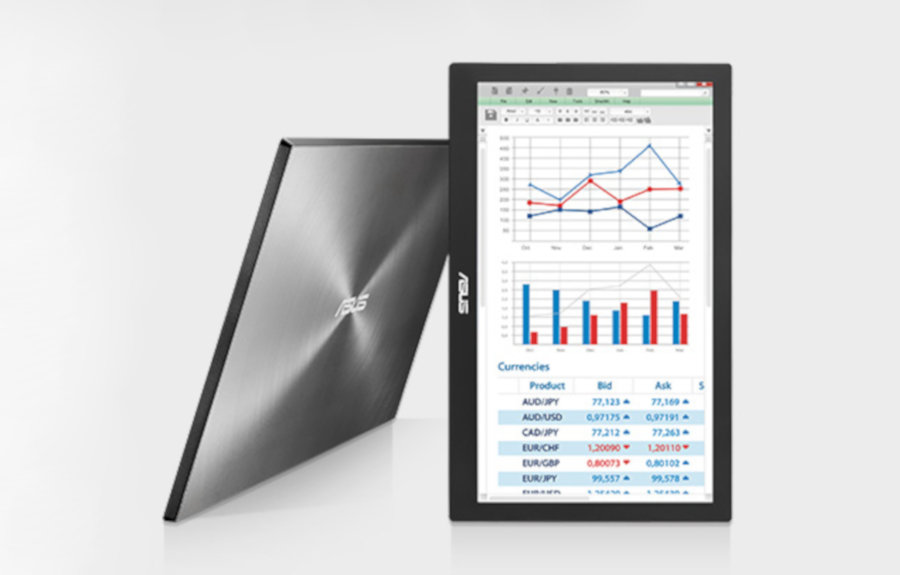 Monitor ASUS MB168B - Auto Rotate