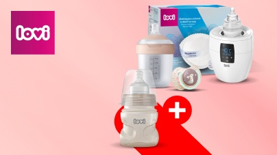 Wybierz produkty LOVI za minimum 70 zł, a świetną butelkę LOVI otrzymasz gratis