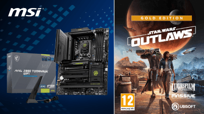 Kup produkt MSI w promocji, zarejestruj zakup i zyskaj grę Star Wars Outlaws™!