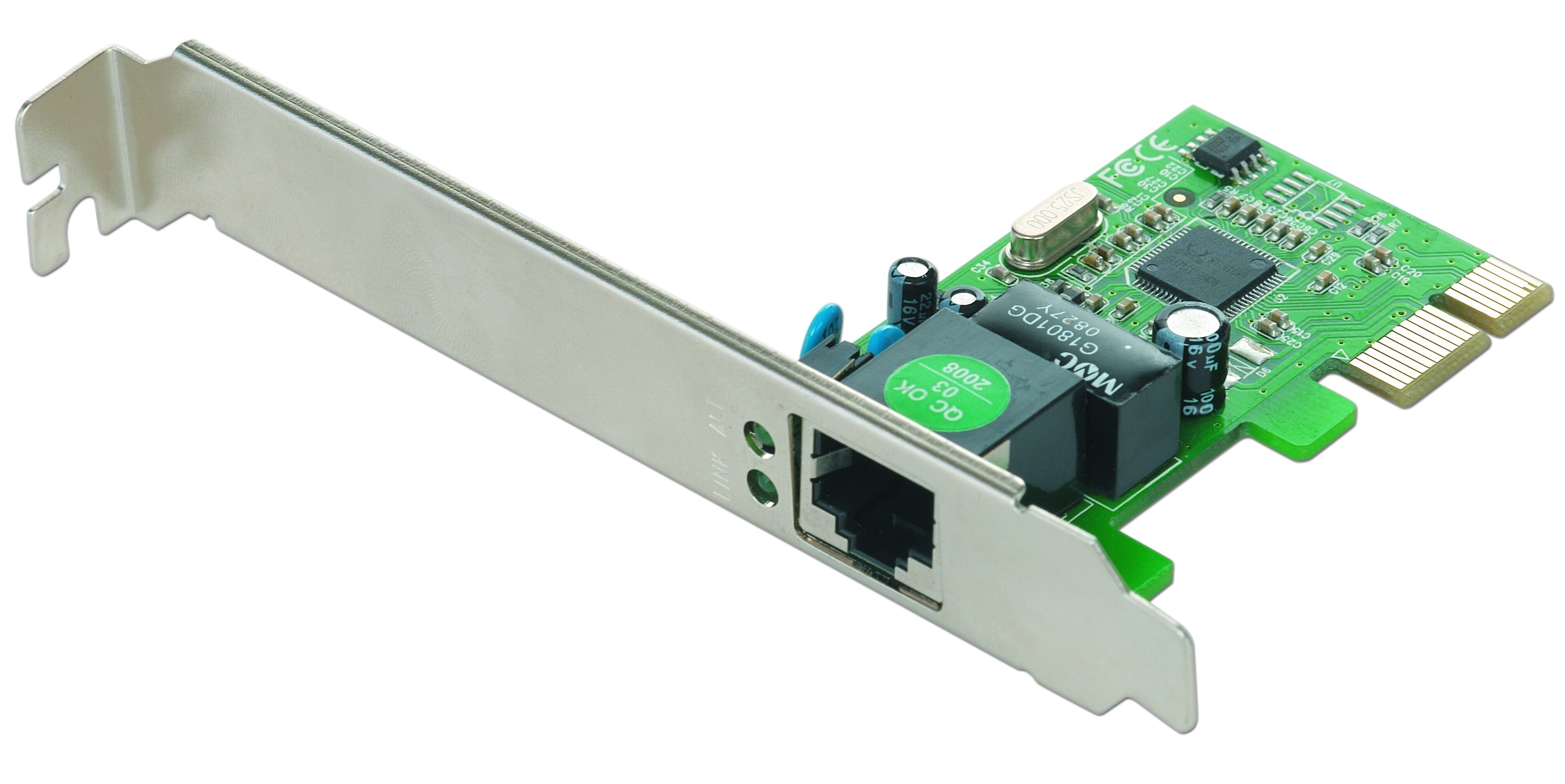 GEMBIRD NIC-GX1 PCI Express, Wewnętrzna Karta sieciowa - niskie