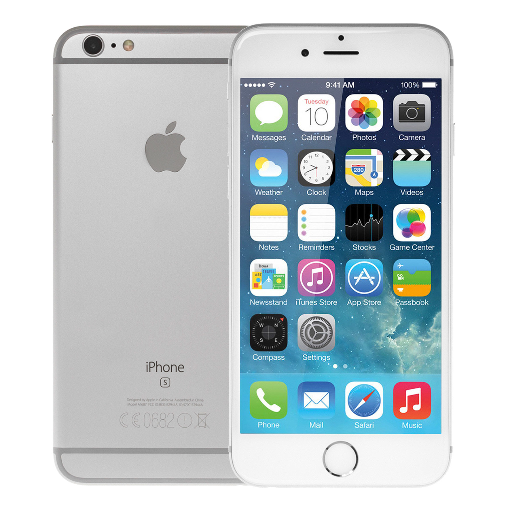 Restored Apple iPhone 6 Plus 64GB, Silver - Unlocked GSM (Refurbished ...