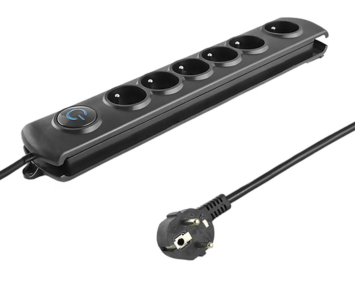QOLTEC Quick Switch 50112 (3 m) Czarny Listwa - niskie ceny i opinie w ...