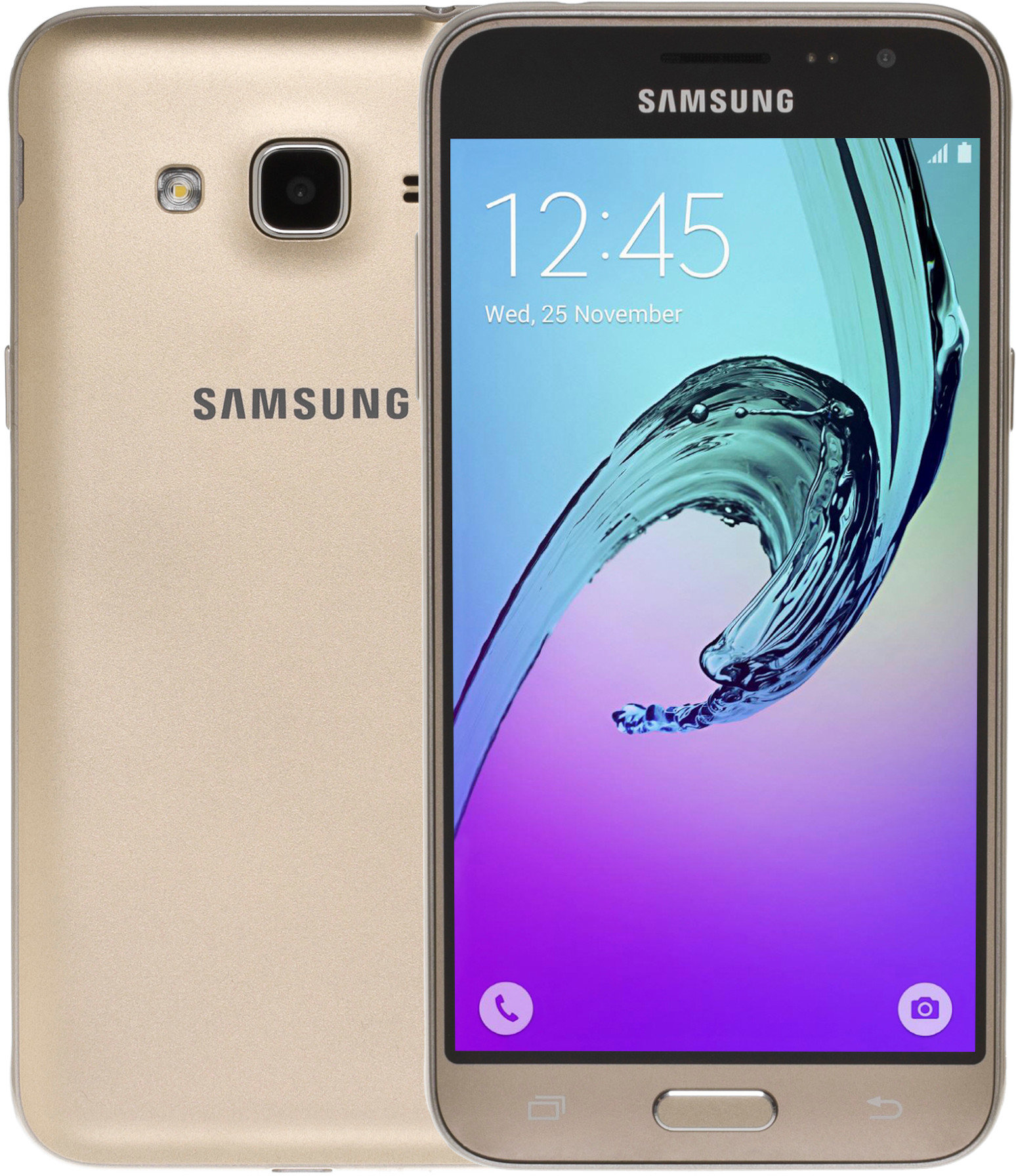 Samsung Sm J320 Galaxy J3 Złoty Smartfon Ceny I Opinie W Media Expert