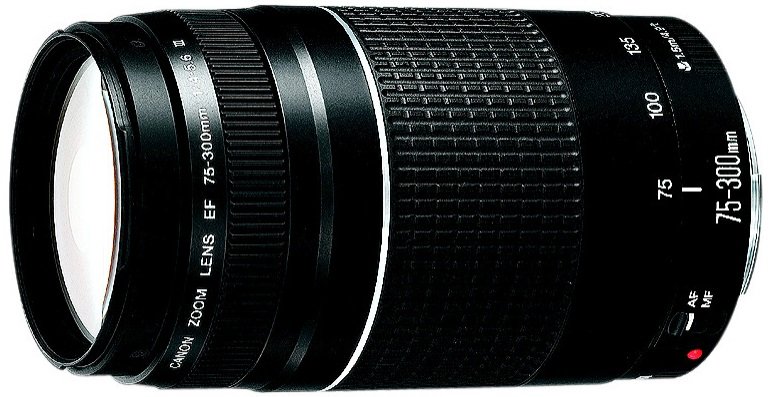 CANON EF 75-300 mm f/4-5.6 III Obiektyw - niskie ceny i opinie w