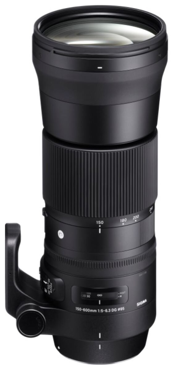 SIGMA C 150-600 mm f/5-6.3 C DG OS HSM do Nikon Obiektyw - niskie