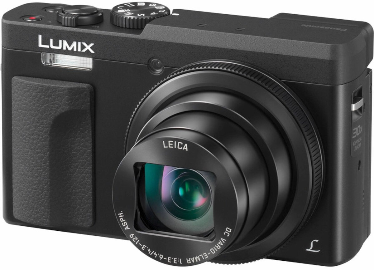 PANASONIC Lumix DC-TZ90 Czarny Aparat cyfrowy - niskie ceny i