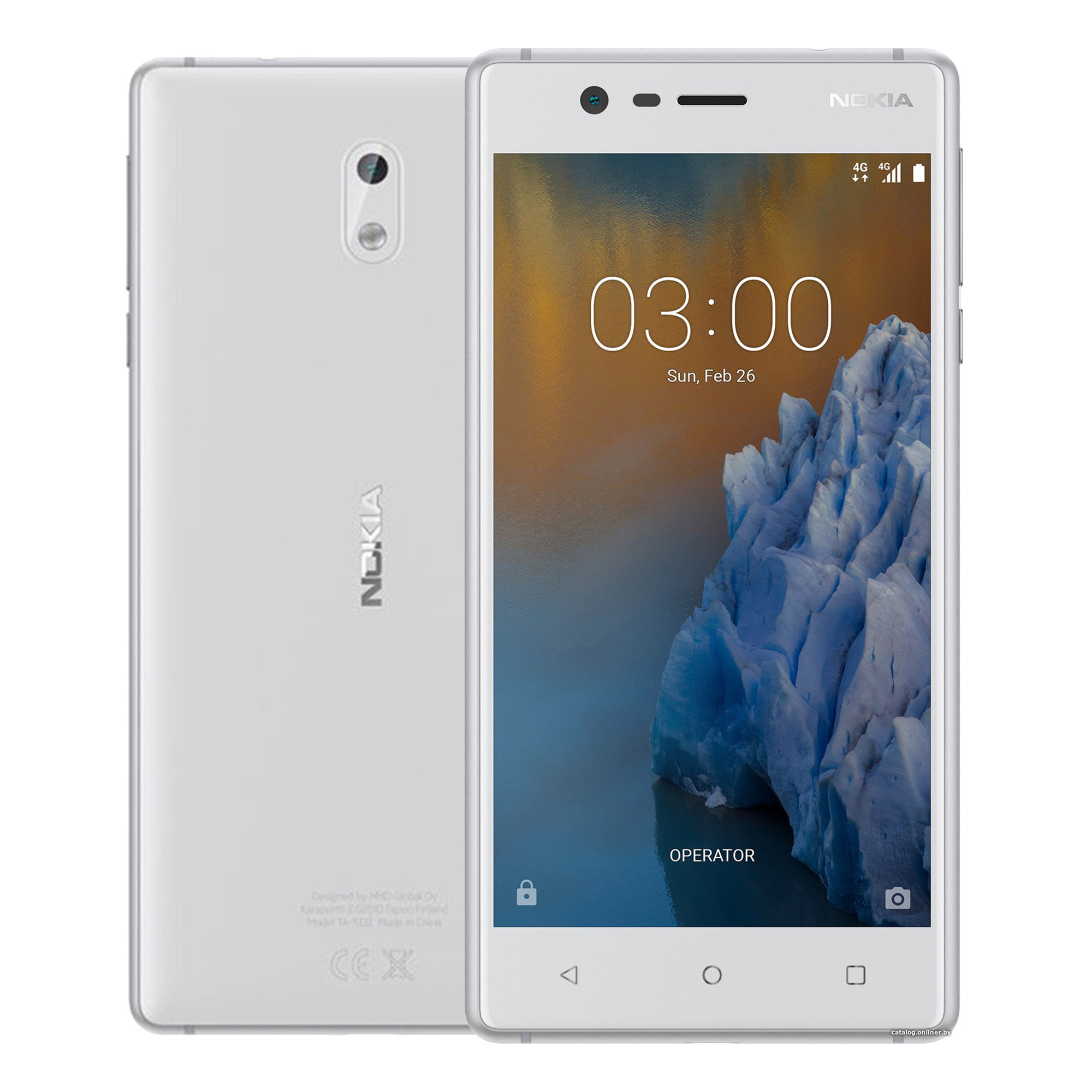 NOKIA 3 Dual SIM Biały Smartfon - ceny i opinie w Media Expert