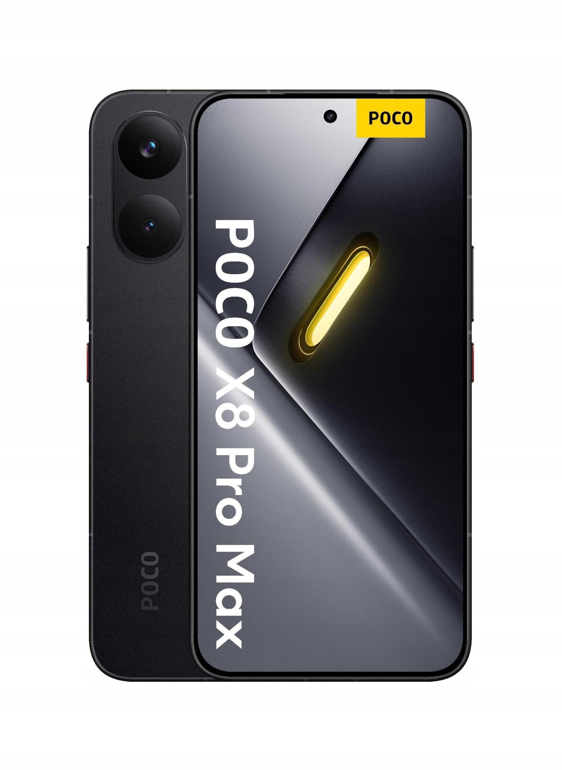 POCO X8 Pro Max 5G 12/256GB eSIM NFC AMOLED Czarny Black Smartfon