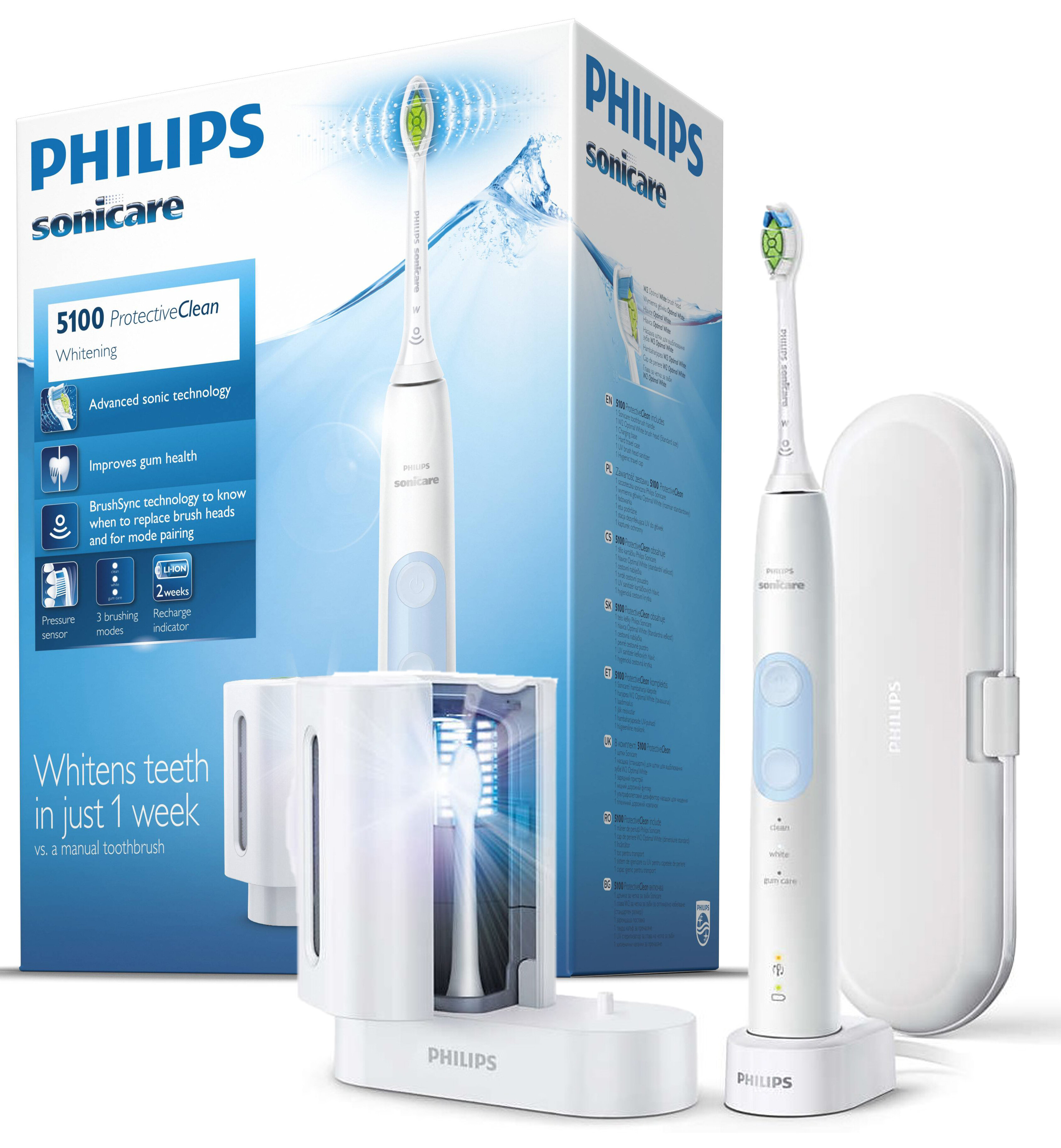 PHILIPS Sonicare ProtectiveClean HX6859/68 Szczoteczka soniczna