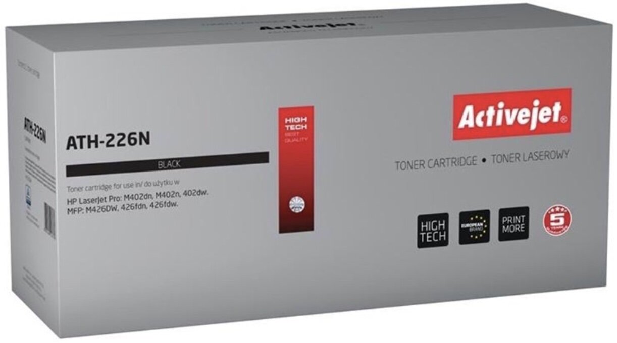 ACTIVEJET do HP 26A CF226A ATH-226N Czarny Toner - niskie ceny i opinie ...