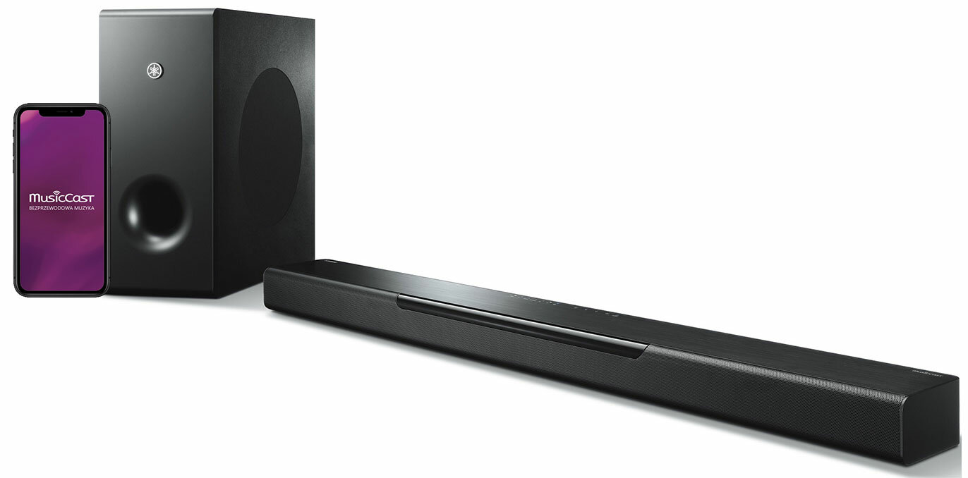 YAMAHA MusicCast BAR 400 Czarny Soundbar - niskie ceny i opinie w
