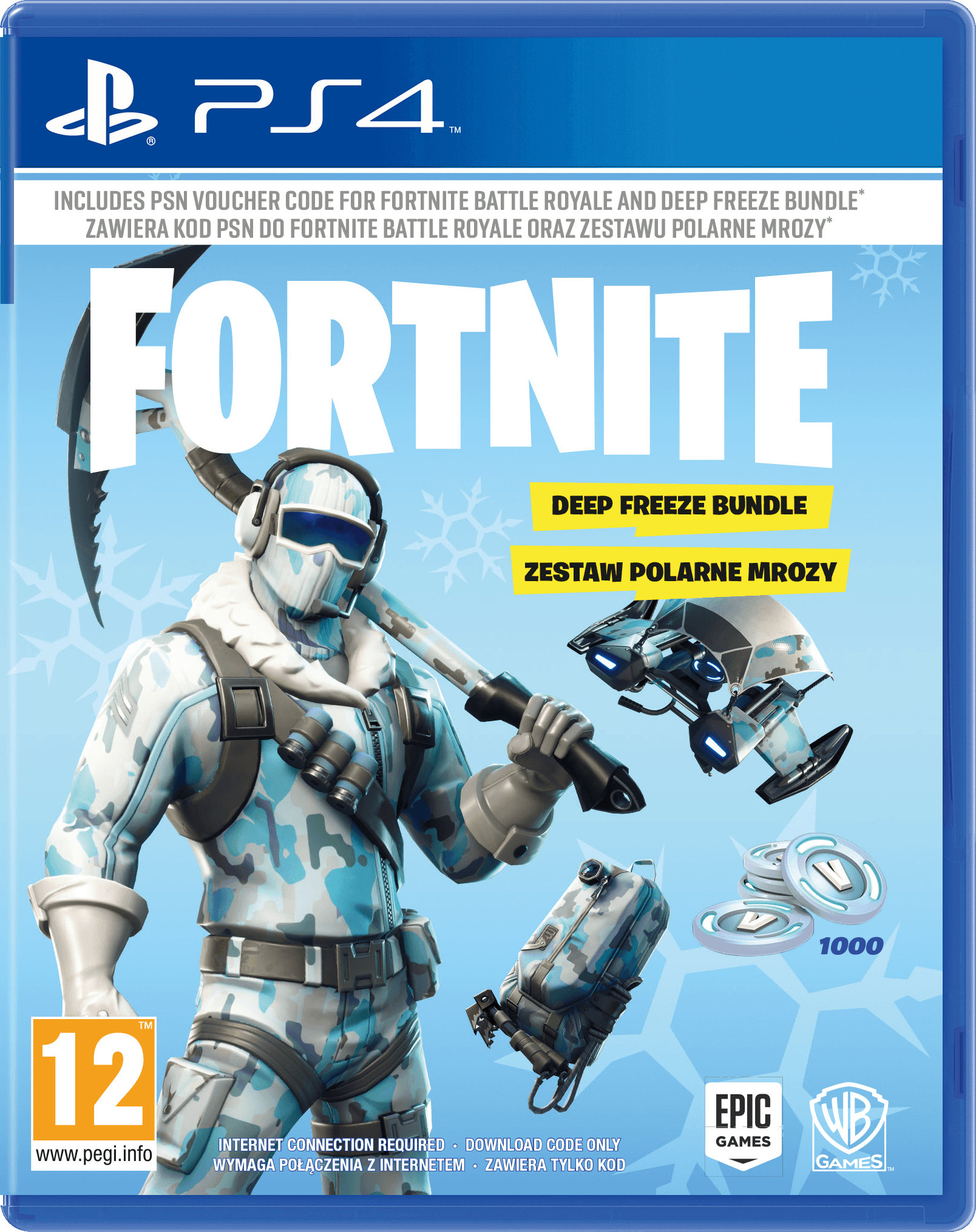 Fortnite Zestaw Polarne Mrozy Gra PS4 ceny i opinie w Media Expert
