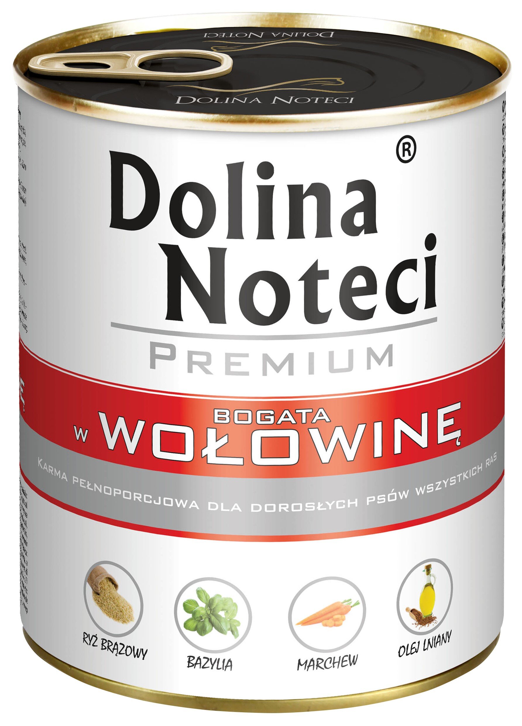 Karma dla psa DOLINA NOTECI Premium Wołowina 800 g