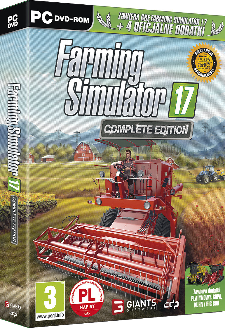 Farming Simulator 17 - Complete Edition Gra PC - ceny i opinie w Media ...