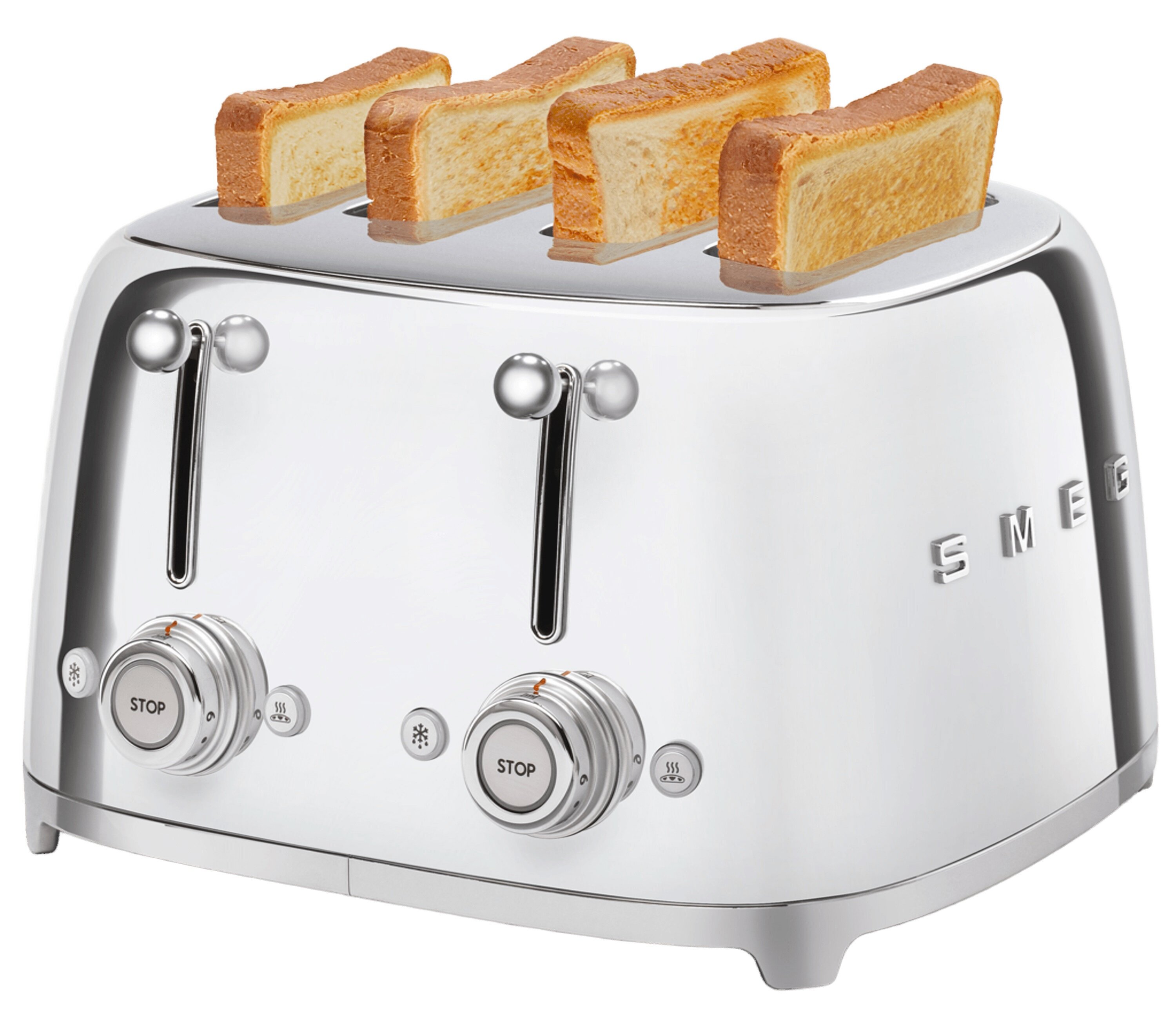 Seb Toaster SMEG TSF03SSEU Stalowy Toster - niskie ceny i opinie w Media Expert