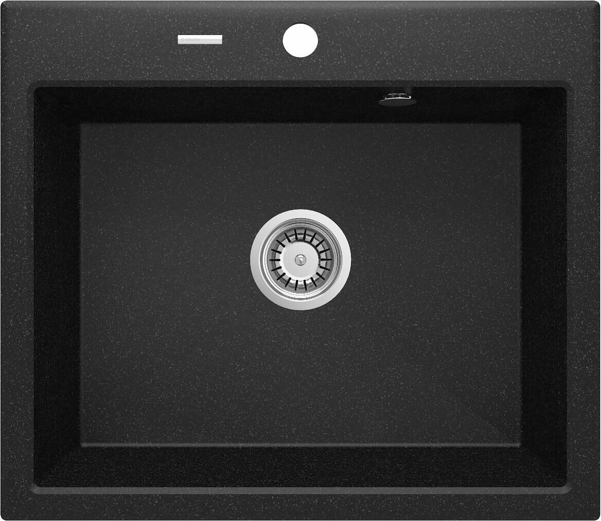 DEANTE Andante ZQN 2103 Grafitowy 52x60 Zlewozmywak jednokomorowy