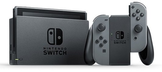Nintendo Switch NINTENDO SWITCH グレー NINTENDO Switch HAC-001(-01) + Kontroler Switch Szary Konsola
