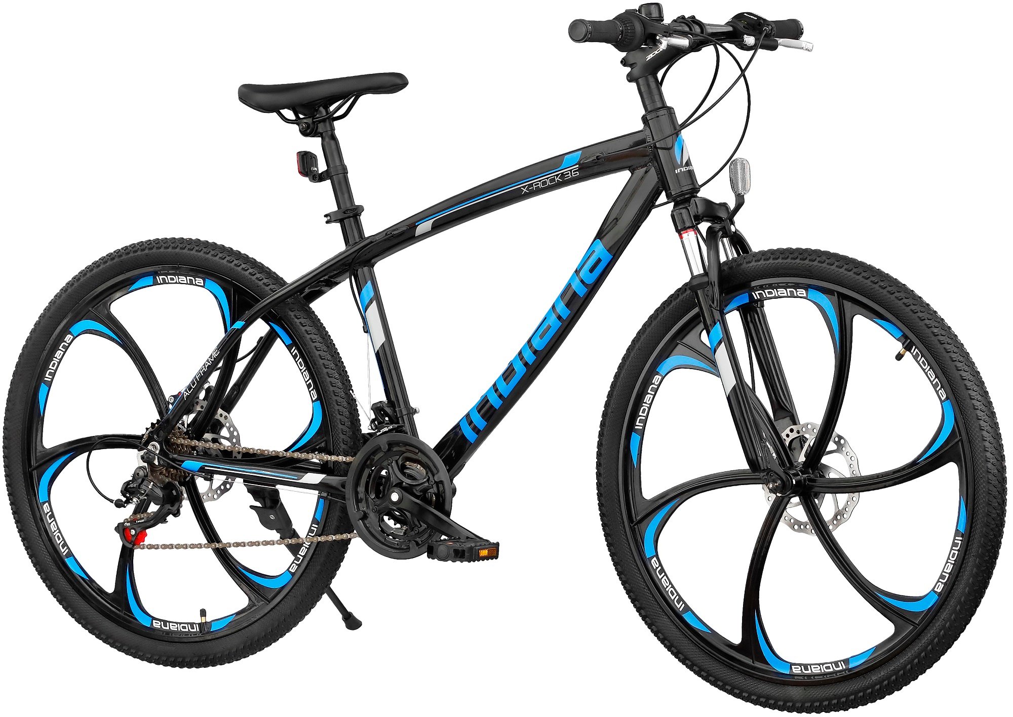 INDIANA X-Rock 3.6 Czarno-niebieski Rower górski MTB - ceny i opinie w ...