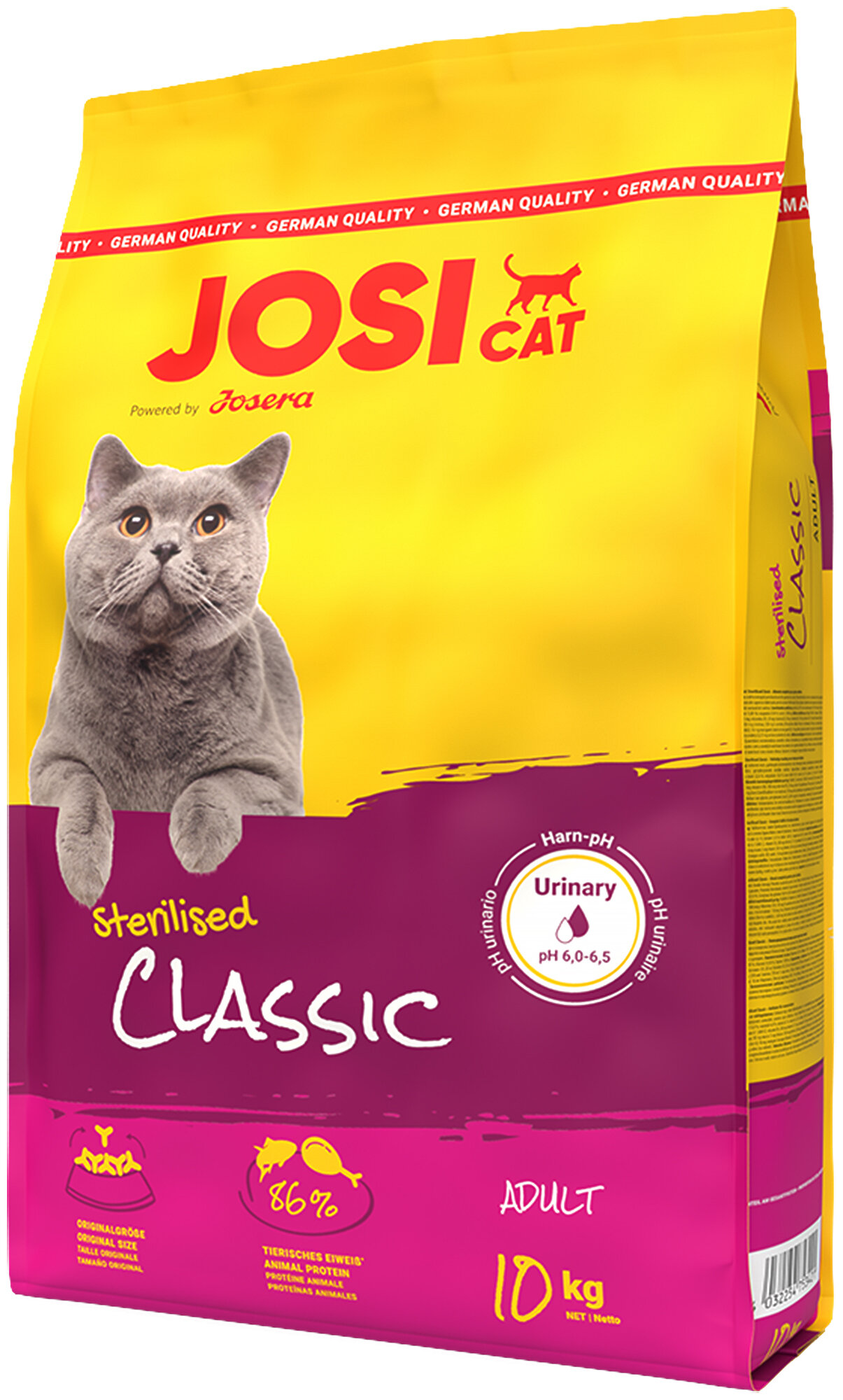 Karma dla kota Josicat Classic 10 kg