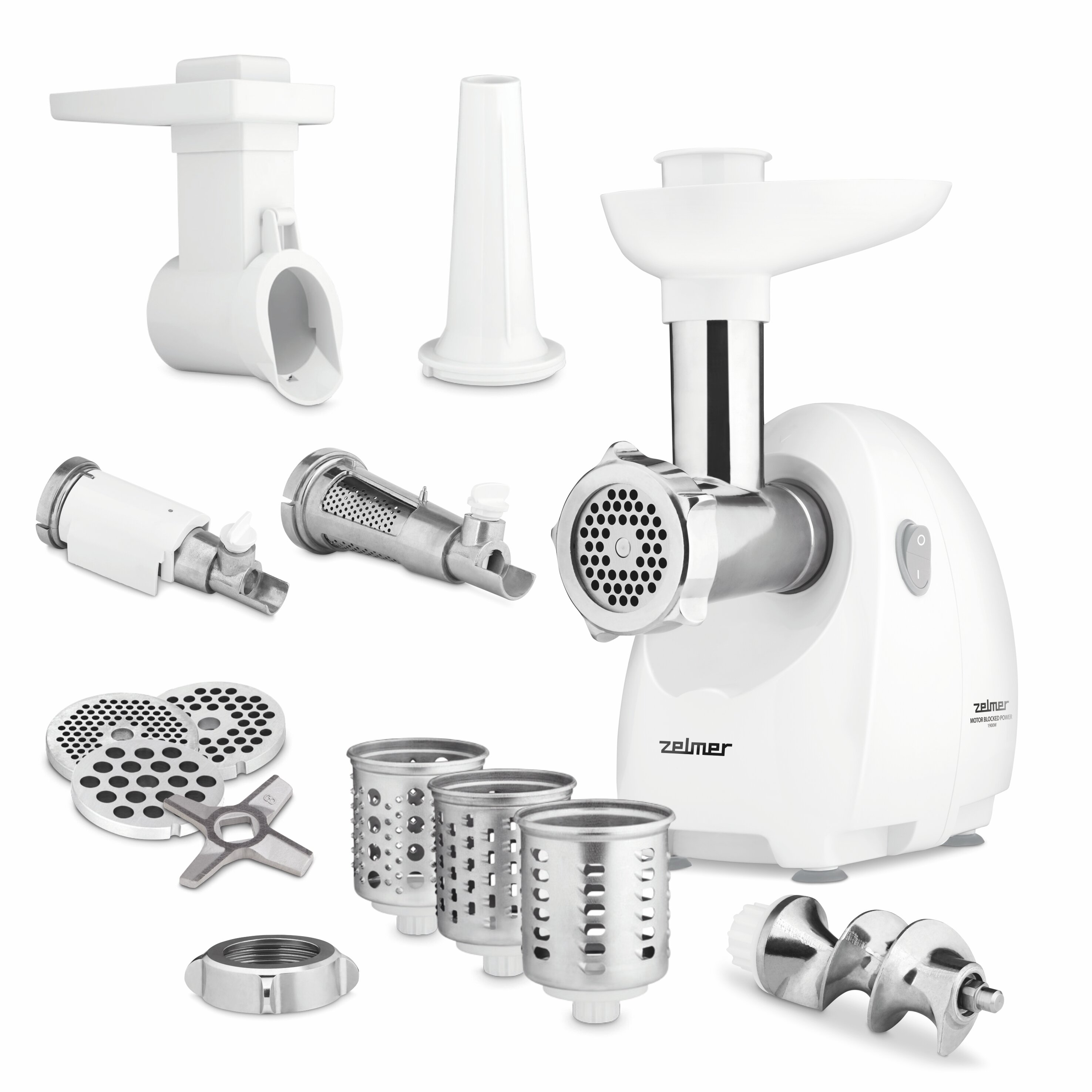 ZELMER ZMM4055B Szatkownica Maszynka do mięsa - niskie ceny i