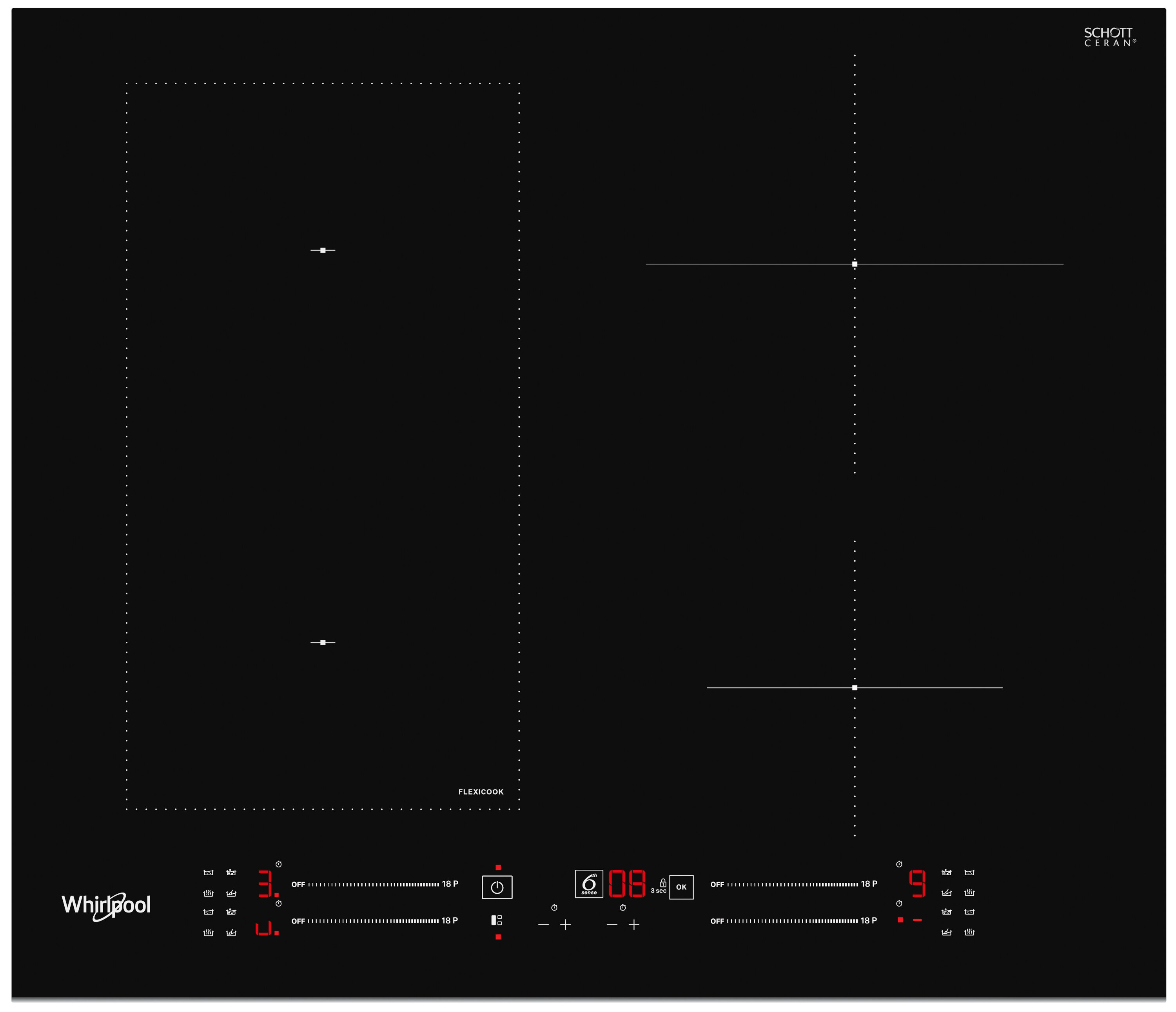 WHIRLPOOL WL S6960 BF Płyta indukcyjna - niskie ceny i opinie w