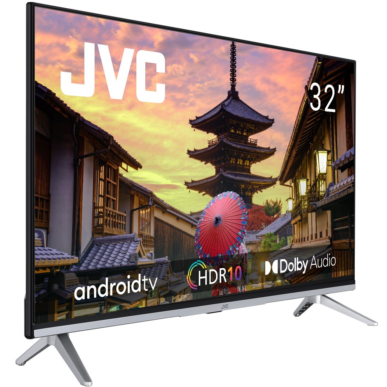 Telewizor JVC LT32VAF5000 32" LED Full HD Android TV DVB-T2/HEVC/H.265