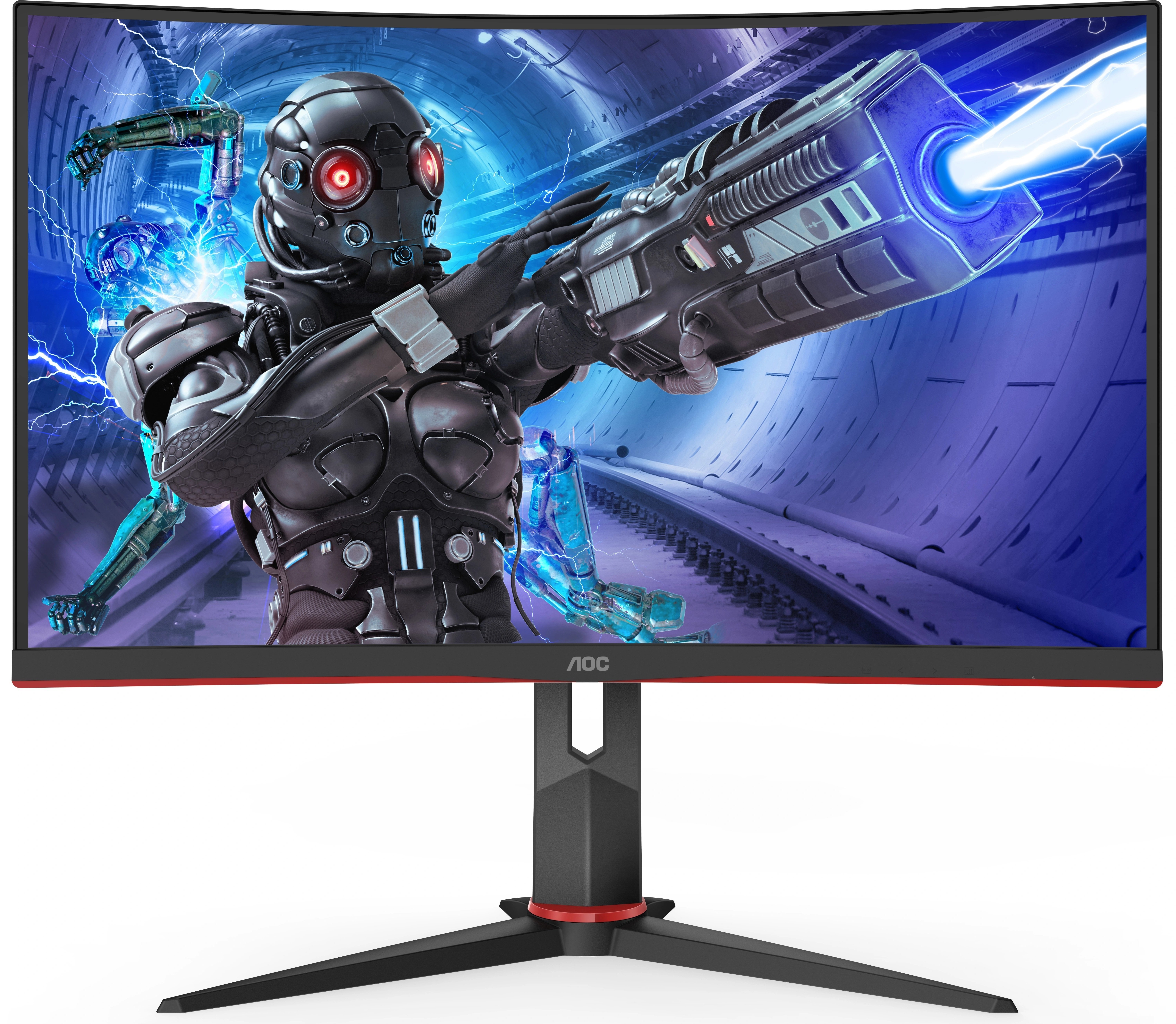 AOC 31.5インチ ゲーミングモニター C32G2ZE 240Hz 本体 AOC G2 C32G2ZE 31.5