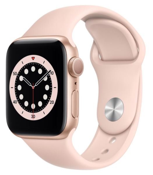 Apple Watch 6 売ります。 APPLE Watch 6 GPS 40mm koperta z aluminium (złoty) + pasek