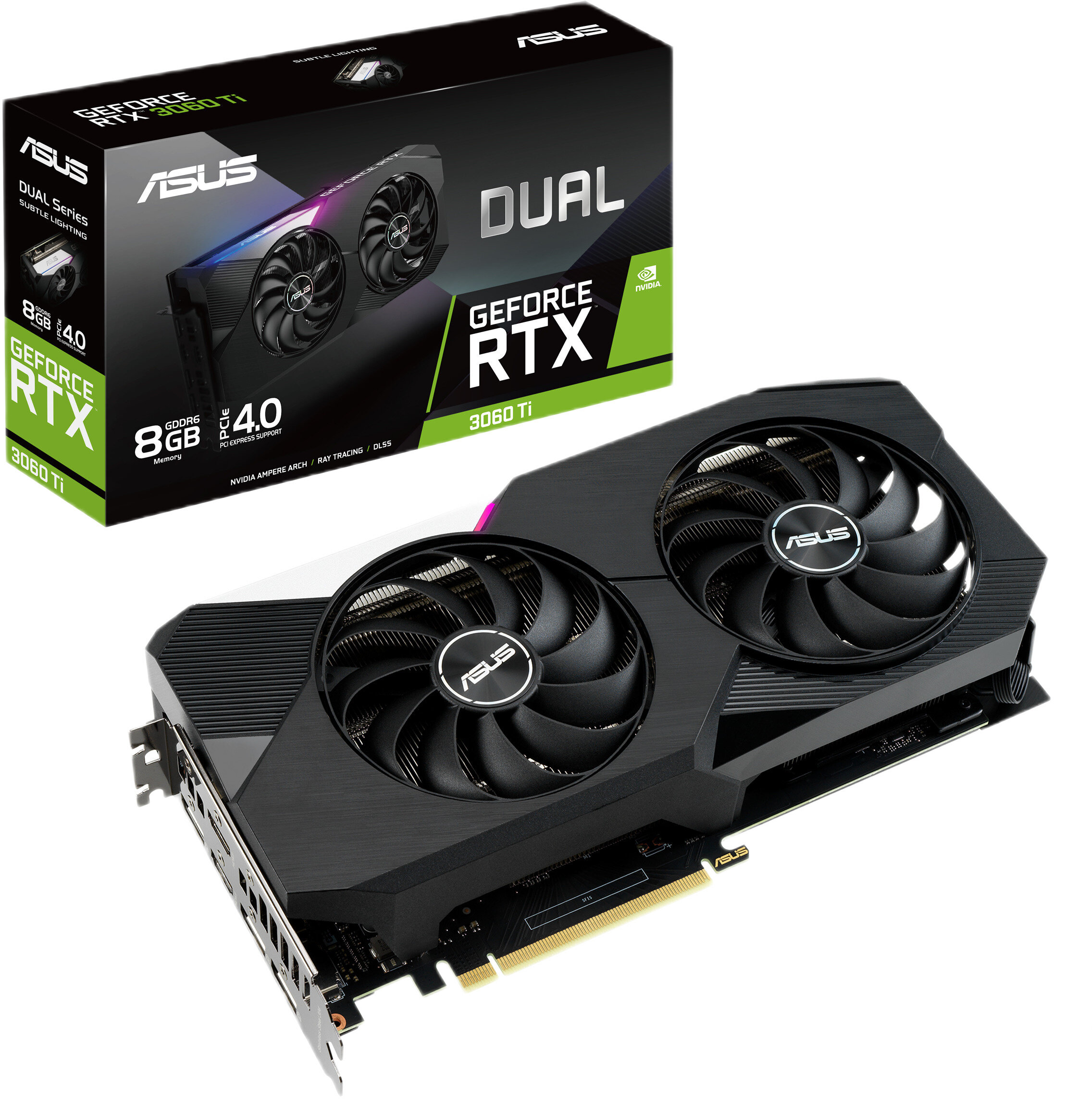 ASUS GeForce RTX 3060 Ti Dual 8GB Karta graficzna - niskie ceny i