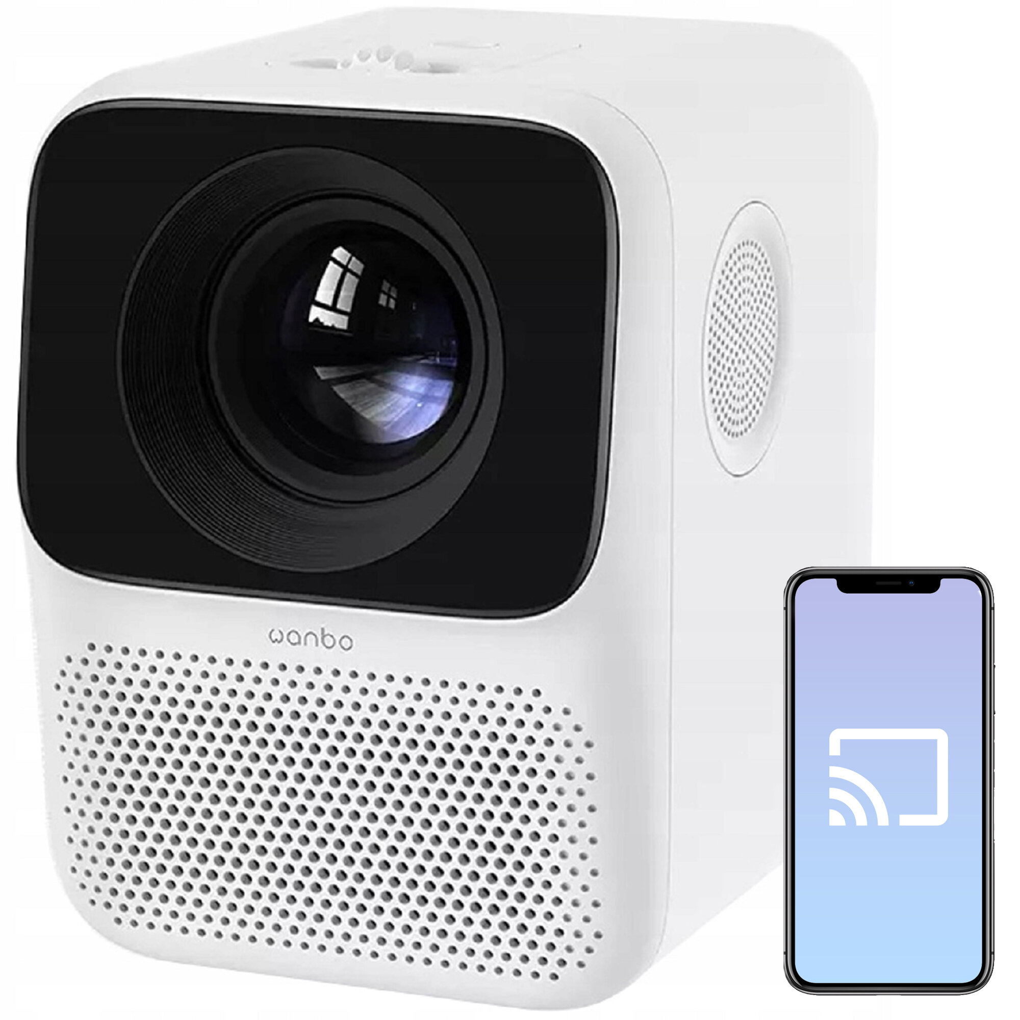 WANBO T2 Max Full HD (1920 x 1080), 250 ANSI lumen, Wi-Fi