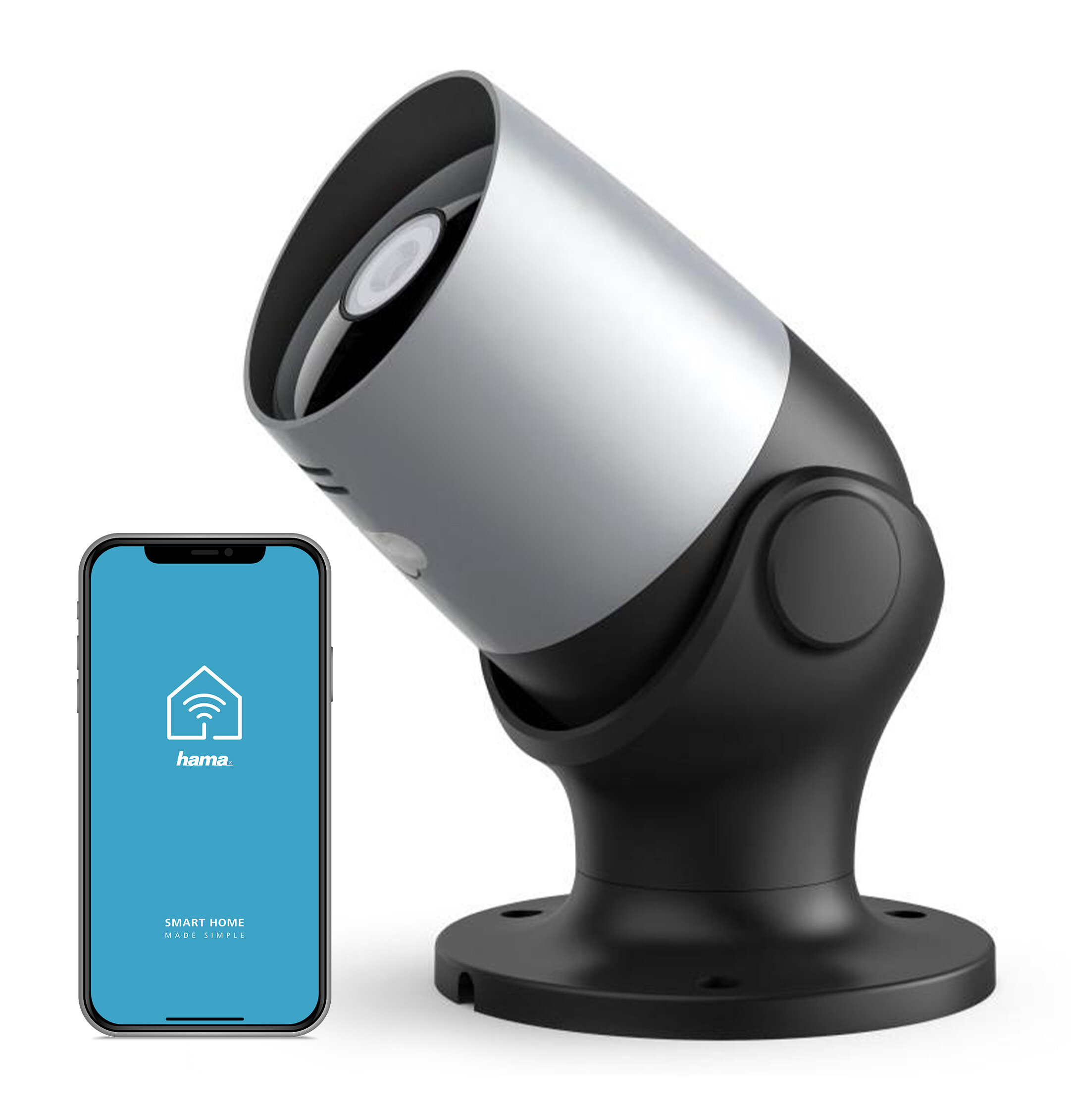 Hama Camera HAMA Surveillance Camera Zewnętrzna, Wi-Fi Kamera - niskie ceny i ...