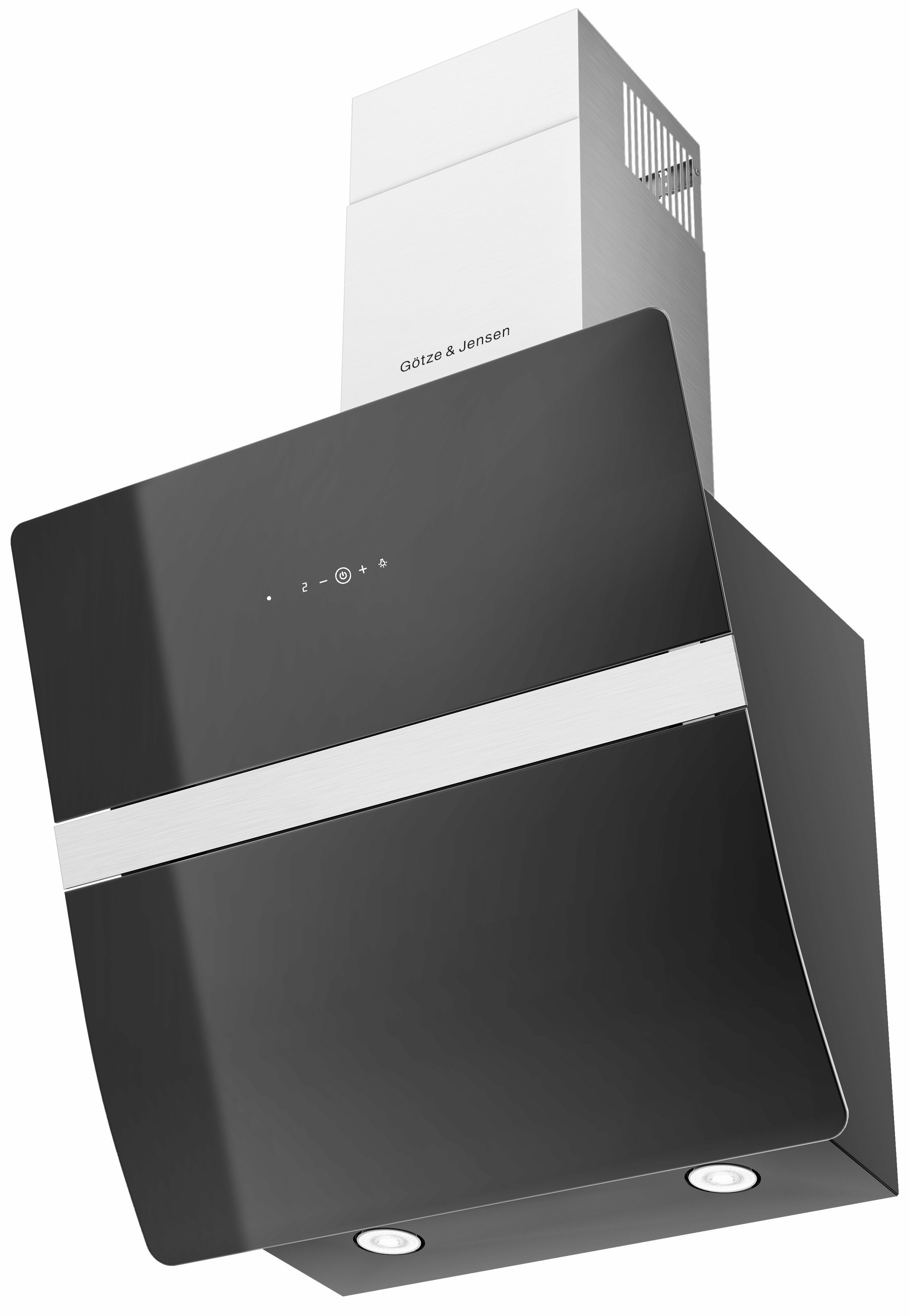 GÖTZE & JENSEN VH661XT Czarny 435m3/h 68dB klasa C Okap - niskie