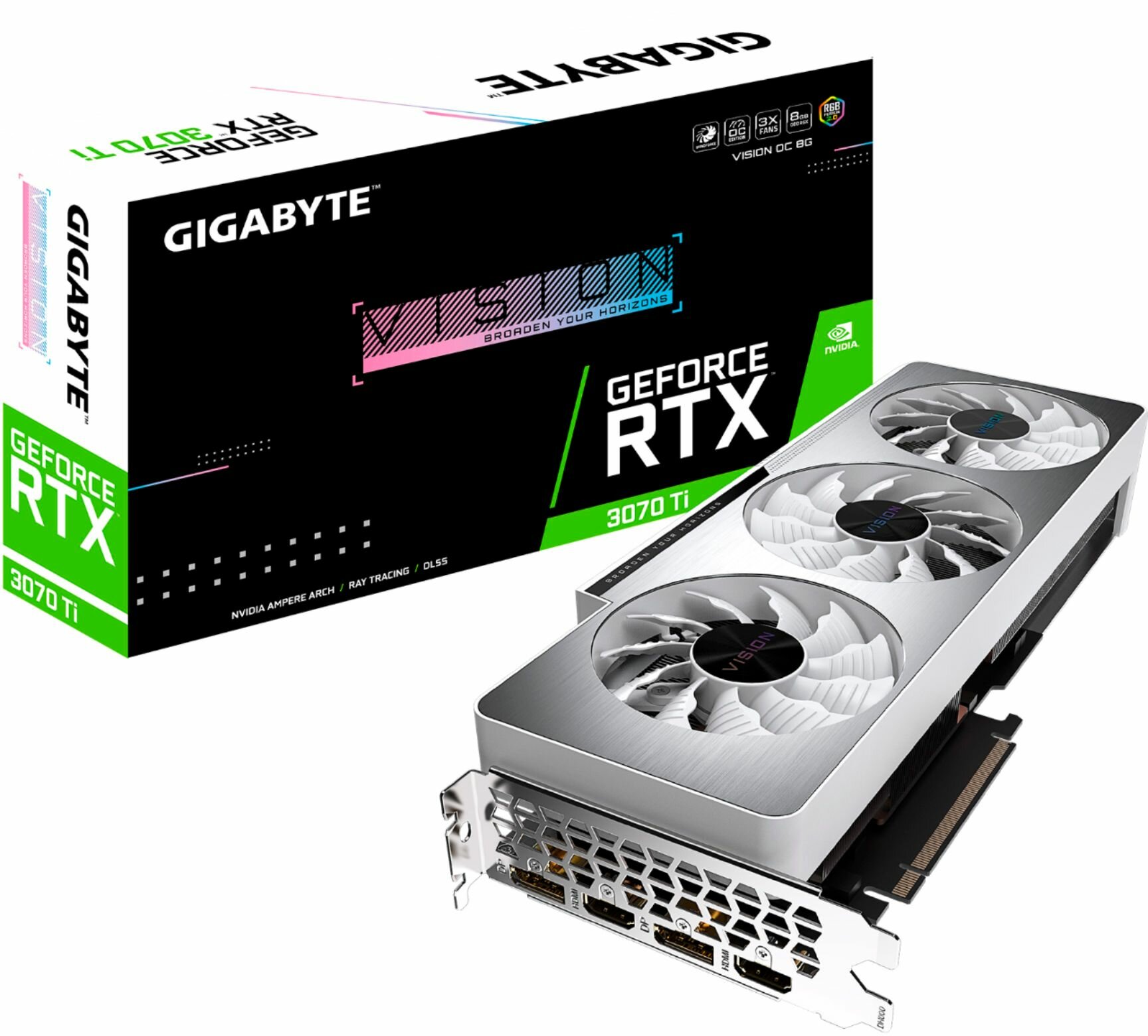 GIGABYTE GeForce RTX 3070 Ti Vision OC 8GB Karta graficzna