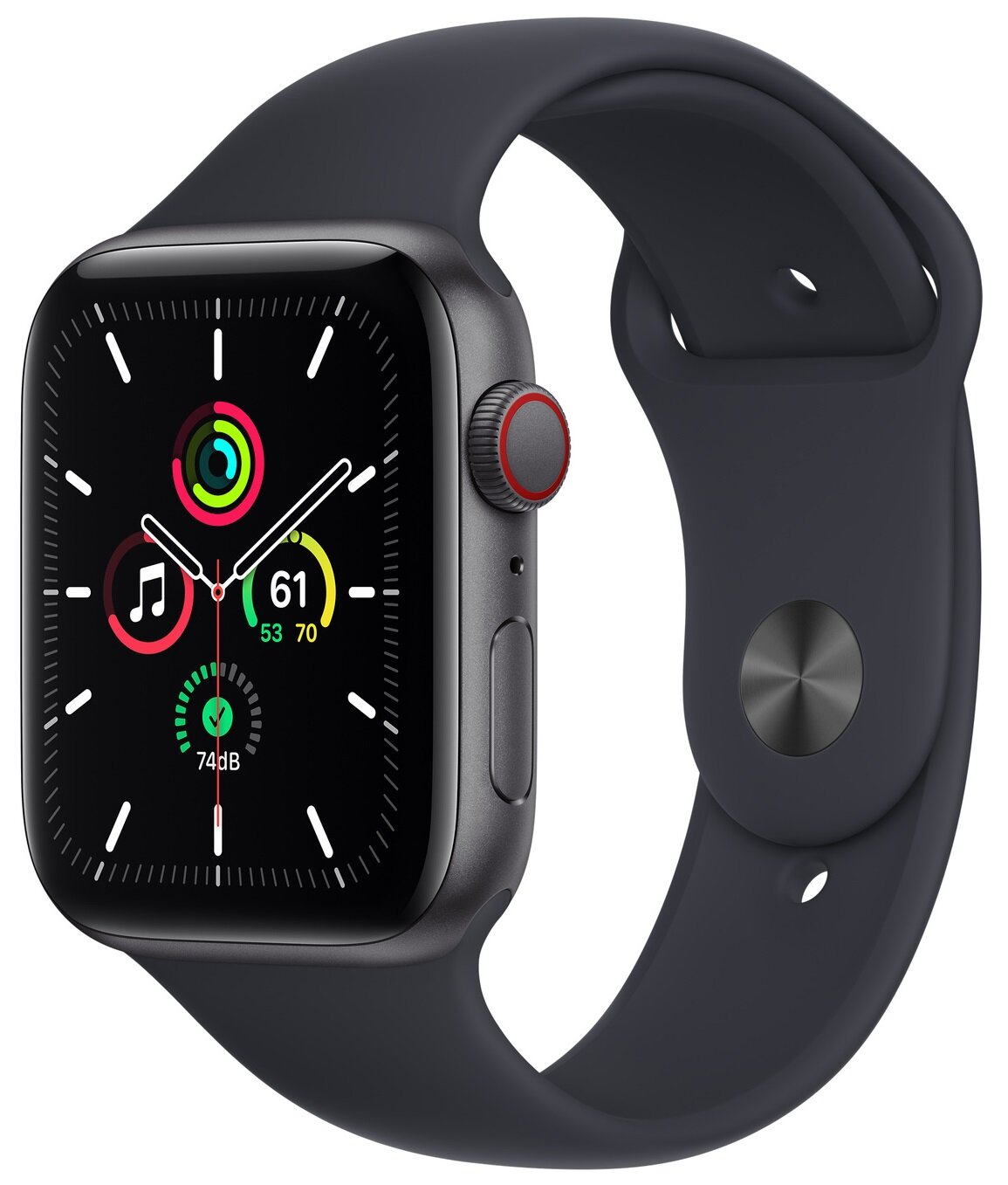 Apple Watch SE GPS + Cellular 44mm koperta z aluminium (gwiezdna