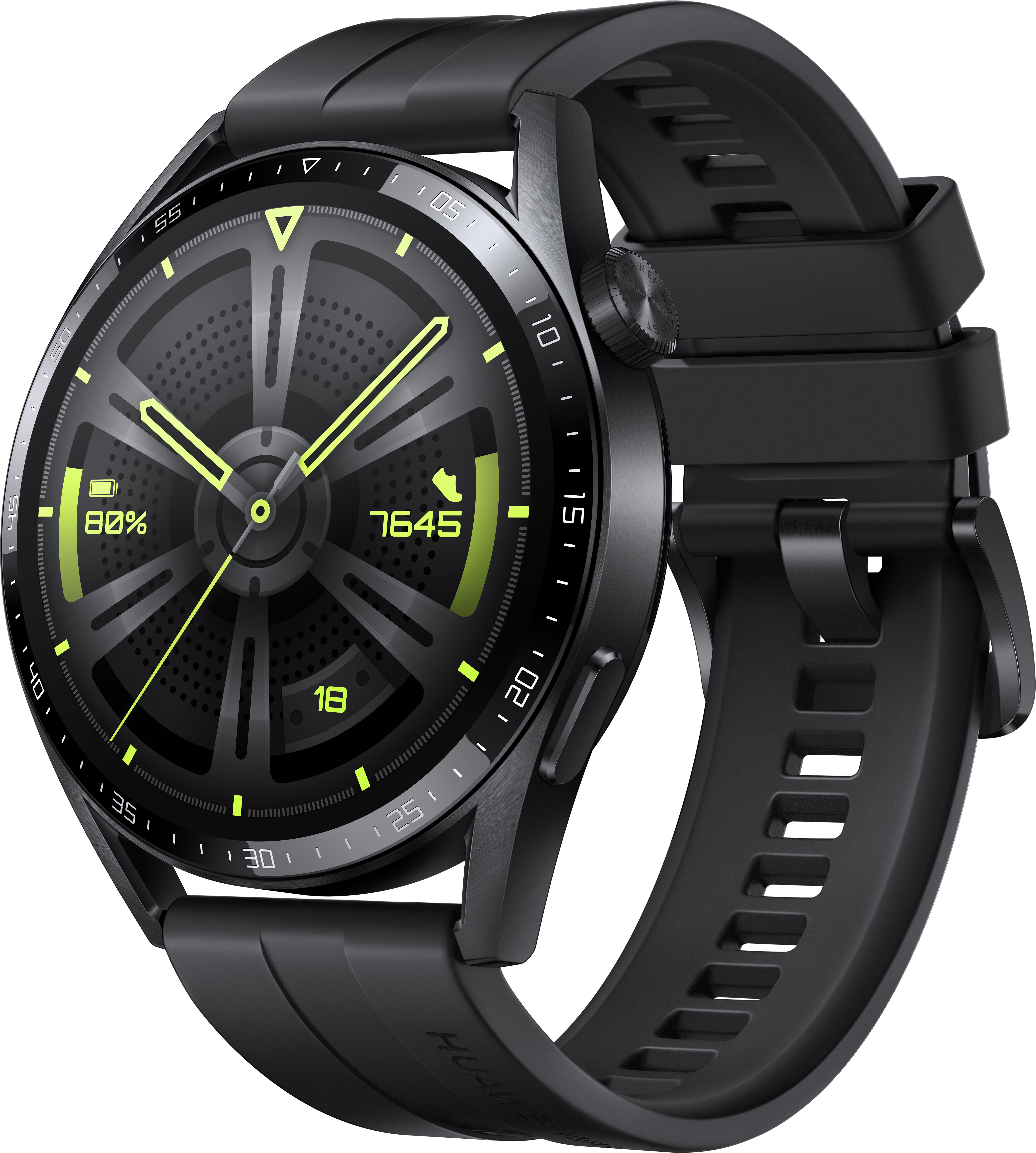 HUAWEI Watch GT 3 46mm Active Czarny Smartwatch - niskie HUAWEI Watch GT 3 46mm Active Czarny Smartwatch - niskie