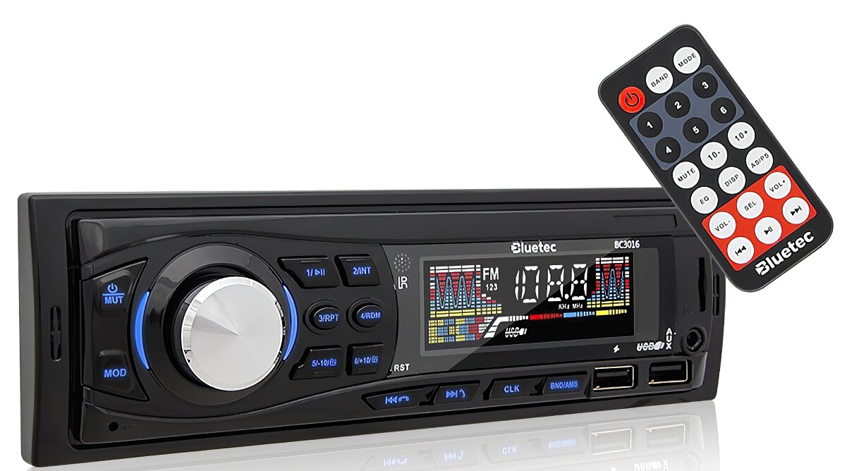 BLUETEC BC-3016 Radio samochodowe - niskie ceny i opinie w Media Expert
