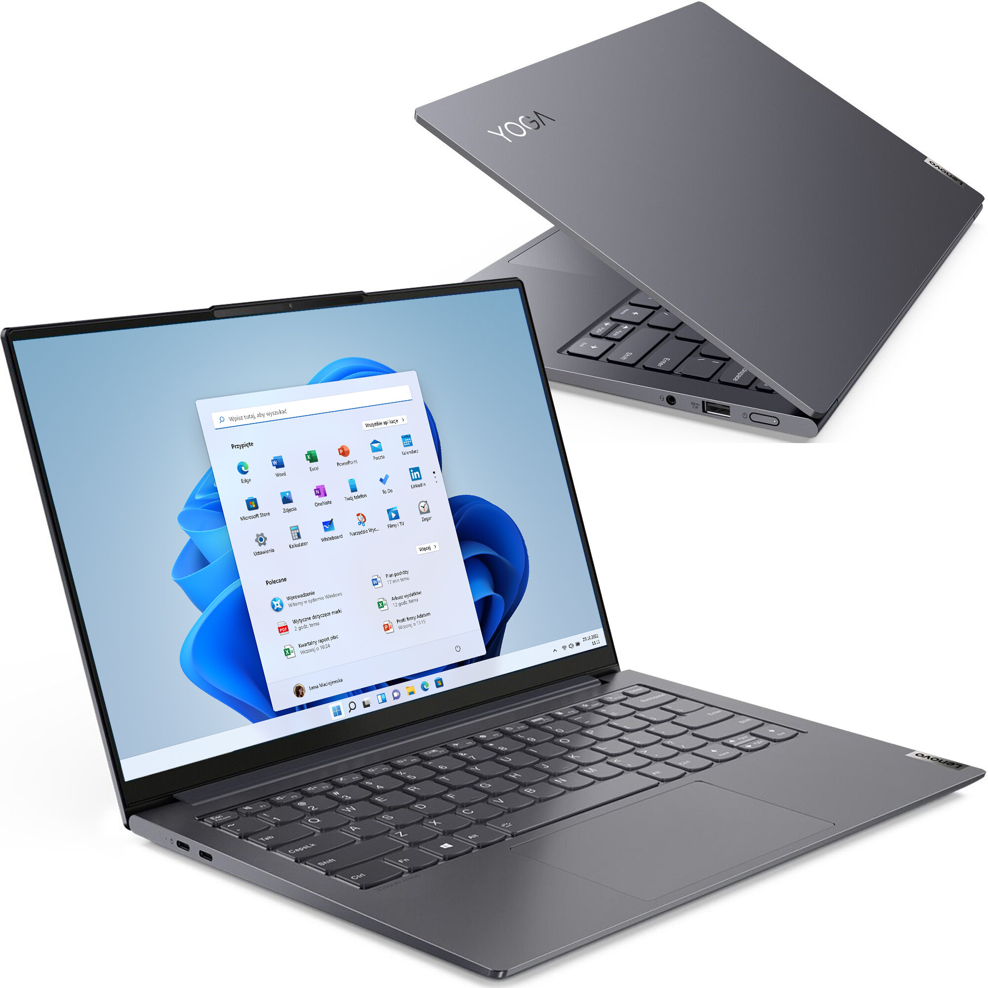 Windowsノート本体 Yoga Slim 750i i7 1165g7 16GB mx450 1TB Yoga