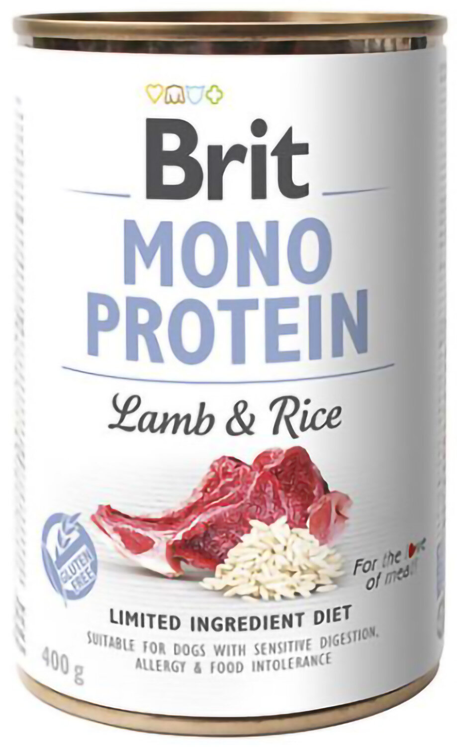Karma dla psa BRIT Mono Protein Jagnięcina z ryżem