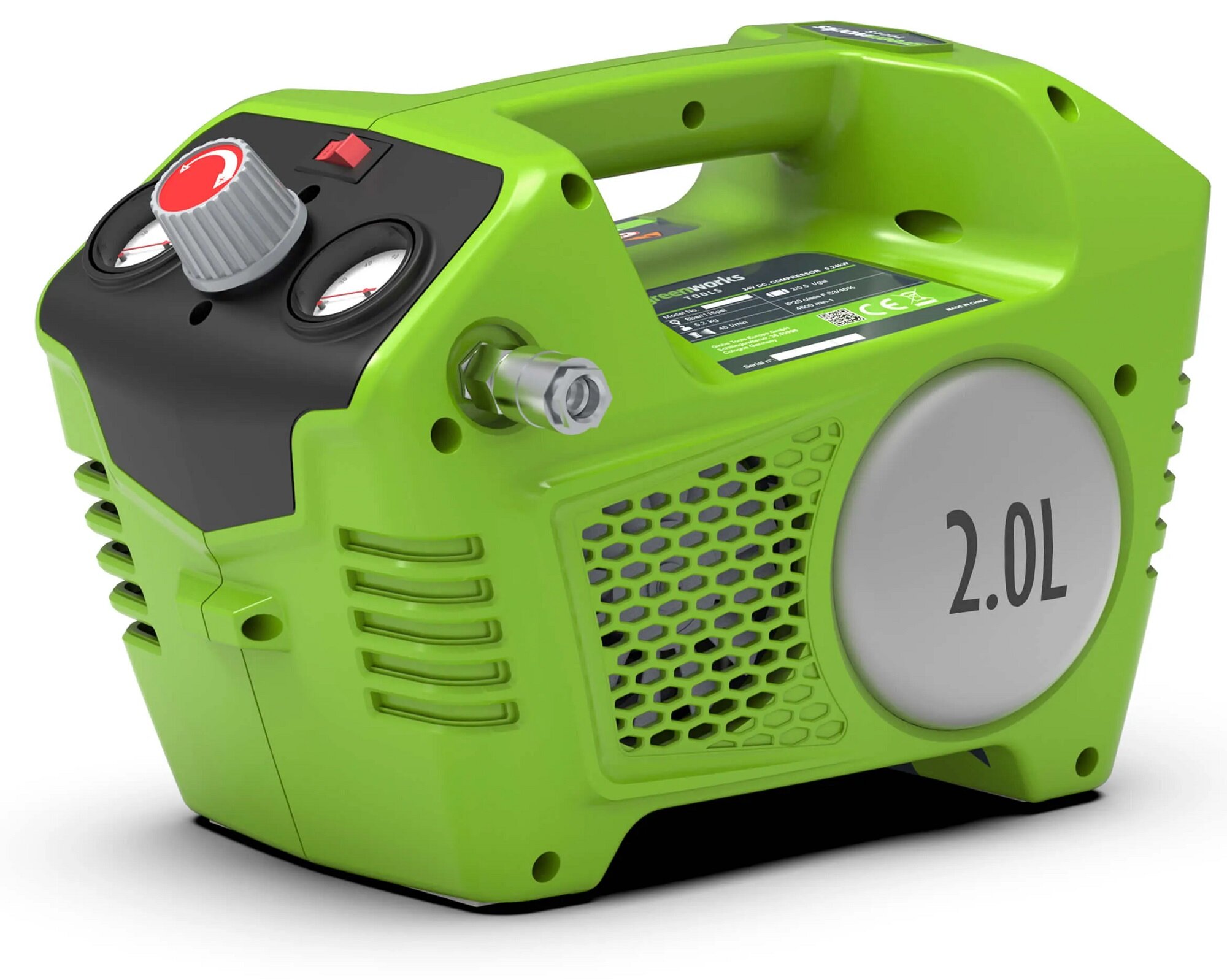 GREENWORKS GD24AC Kompresor - niskie ceny i opinie w Media Expert