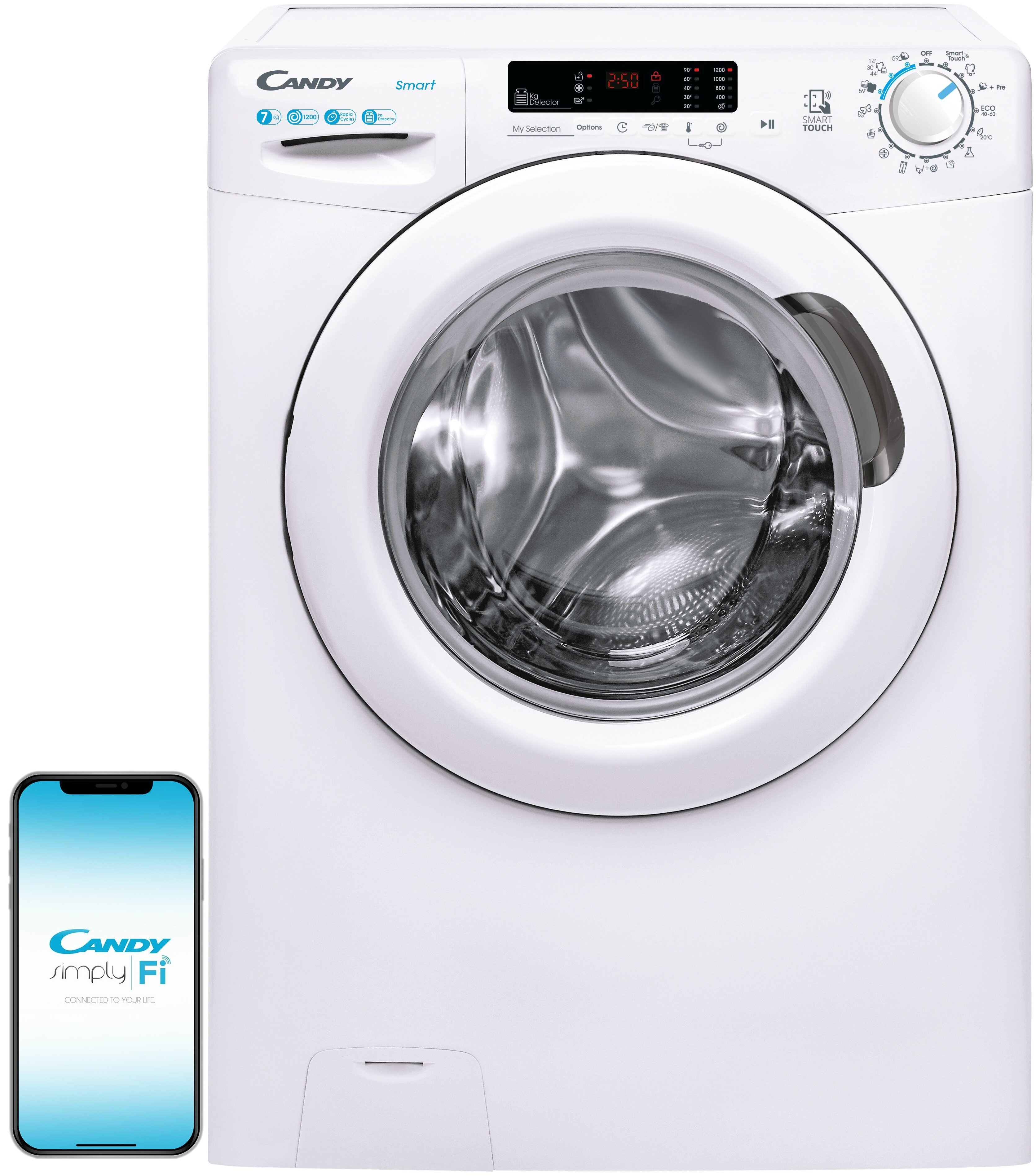 CANDY CS4 1272DE 1-S 7kg 1200 obr Pralka - niskie ceny i opinie w