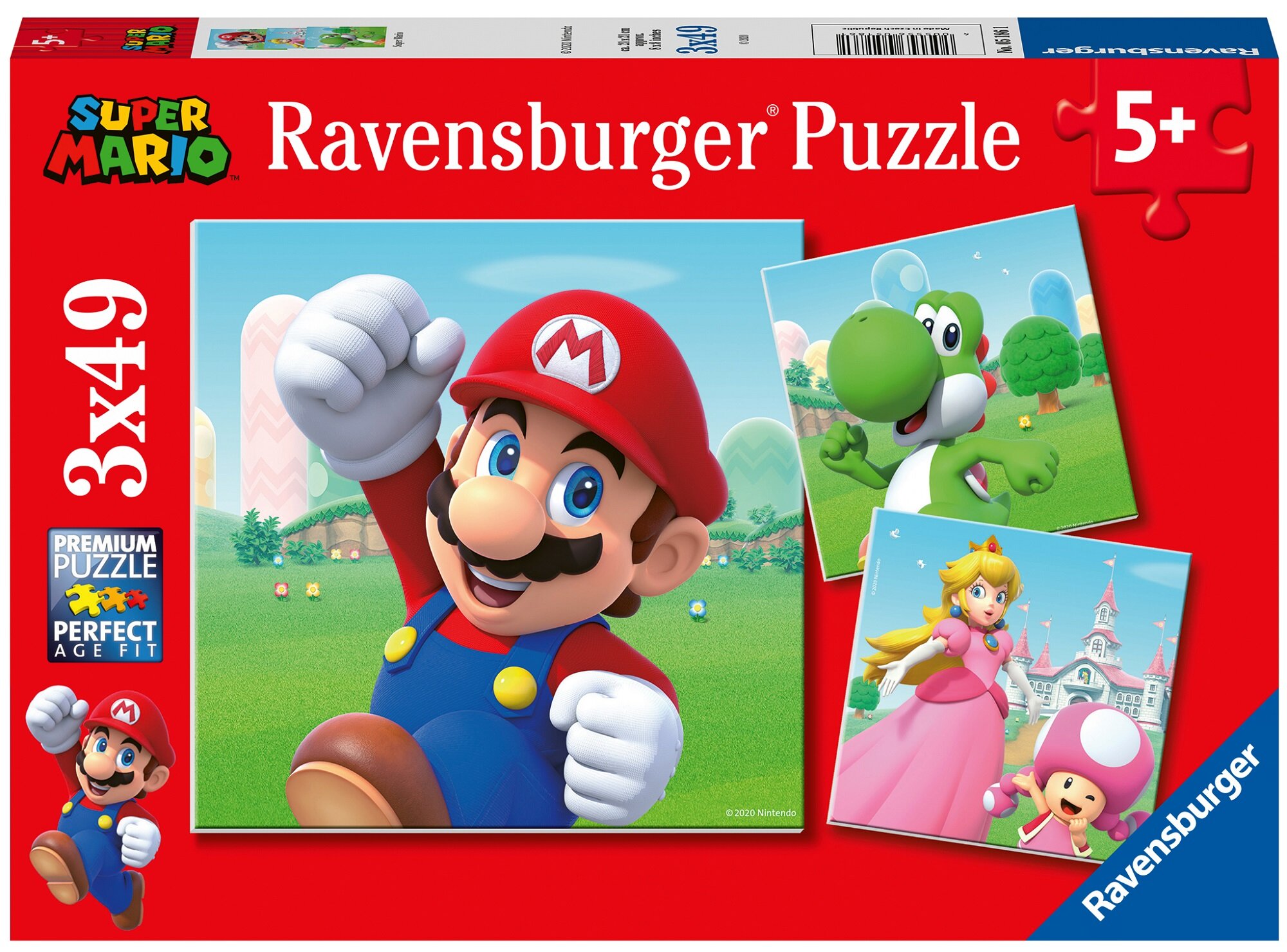 RAVENSBURGER Super Mario 5186 (147 elementów) Puzzle - niskie ceny
