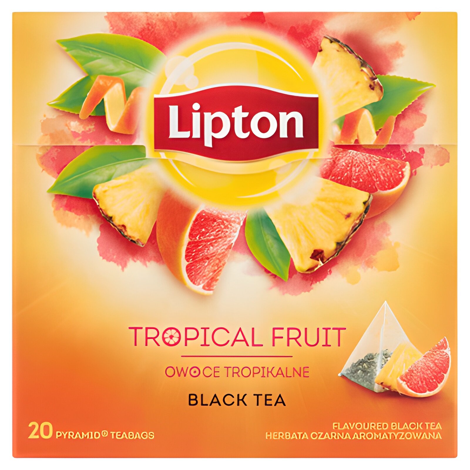 LIPTON Owoce Tropikalne (20 sztuk) Herbata - niskie ceny i opinie w ...