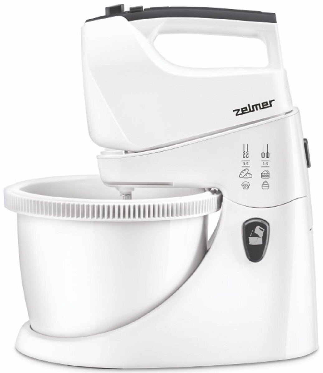 ZELMER ZHM2559 Biały Mikser z misą - niskie ceny i opinie w Media